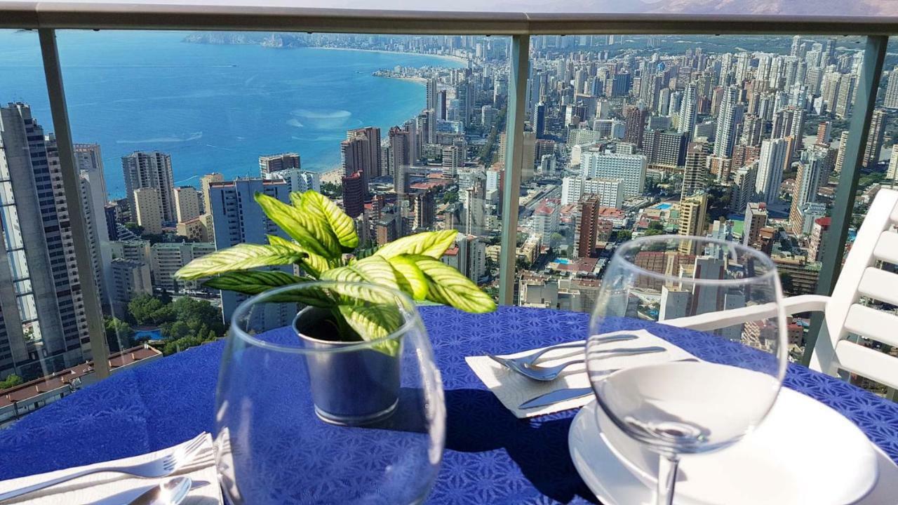 Highrise Apartment With Private Terrace & Sea Views - 34Th Floor Benidorm Exterior foto